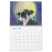 Border-Collie-LebenWandkalender Kalender (Feb 2026)