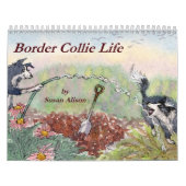 Border-Collie-LebenWandkalender Kalender (Titelbild)