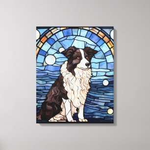 Border Collie Leinwanddruck