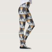 Border Collie Let It Schnee Weihnachten Leggings (Rechts)