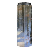 Border Collie Let It Schnee Weihnachten Thermosbecher (Rückseite)