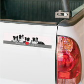 Border Collie Liebe Autoaufkleber (Auf Lkw)
