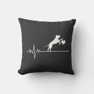 Border Collie Liebhaber Mutter Geschenke Herzschla Kissen