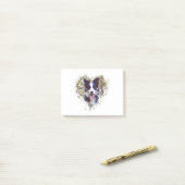 Border Collie Lover Design Post-it Klebezettel (Auf Schreibtisch)