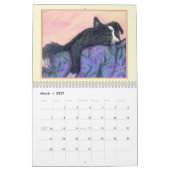 Border Collie Magic Wall Kalender, Bild einen Mona Kalender (Mär 2027)