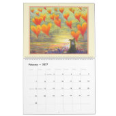 Border Collie Magic Wall Kalender, Bild einen Mona Kalender (Feb 2027)