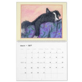 Border Collie Magic Wall Kalender, Bild einen Mona Kalender (Mär 2027)
