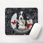 Border Collie Mama Mauspad – Süßes Geschenk für Hu (Mit Mouse)