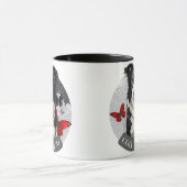 Border Collie Mama-Tasse – Kaffee-Geschenktasse fü Tasse (Zentrum)