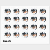Border Collie Mattie Stickers (Blatt)