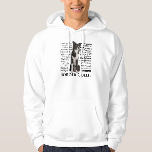 Border-Collie-MerkmaleHoodie Hoodie (Vorderseite)