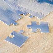 Border Collie Mid-Air Christmas Bow Catch Hat Puzzle (Seite)