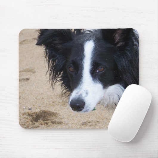 Border Collie Mouse Pad Mousepad (Mit Mouse)