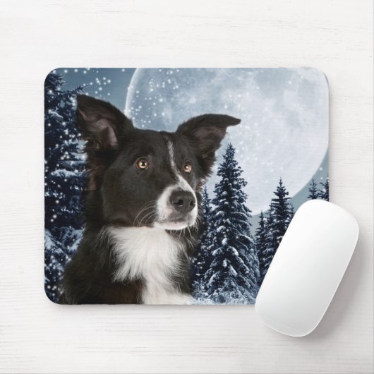 Border Collie Mousepad (Mit Mouse)
