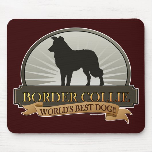 Border-Collie Mousepad (Vorne)