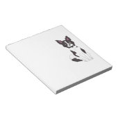 Border Collie Notizblock (angewinkelt)
