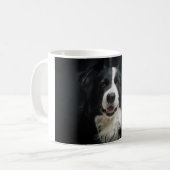 Border Collie oder Ihr eigenes Foto Kaffeetasse (Vorderseite Links)