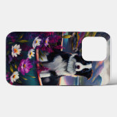 Border Collie on a Paddle: Ein Landschaftliches Ab Case-Mate iPhone Hülle (Rückseite (Horizontal))