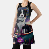 Border Collie on a Paddle: Ein Landschaftliches Ab Schürze (InSitu)