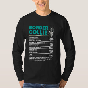 Border Collie Owner BORDER COLLIE NUTRIE Funny T-Shirt