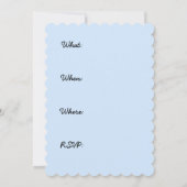 Border Collie Painting - Niedliche Original Dog Ar Einladung (Rückseite)