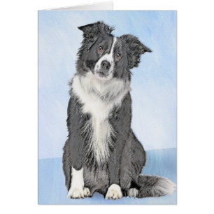Border Collie Painting - Niedliche Original Hunde 