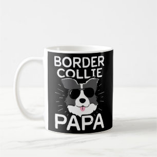 Border Collie Papa Funny For Dog Lovers Father’s Kaffeetasse