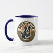 Border Collie Papa Kaffeetasse | BC Hundepapa-Gesc (Links)