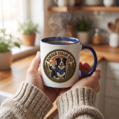 Border Collie Papa Kaffeetasse | BC Hundepapa-Gesc