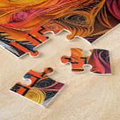 Border Collie Paper Quilling Art Dog Portrait Puzzle (Seite)