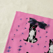 Border Collie Pirat Hund Strandtuch (Beispiel)