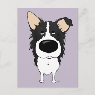 Border Collie Postcard Postkarte