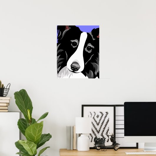 Border Collie Posters Poster (Heimbüro)