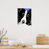 Border Collie Posters Poster (Küche)