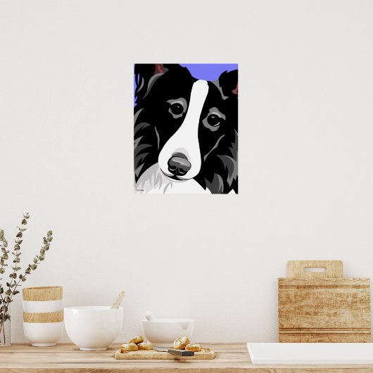 Border Collie Posters Poster (Küche)