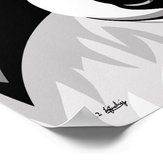 Border Collie Posters Poster (Ecke)