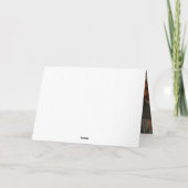 Border Collie Pumpkins Halloween Beängstigend Karte (Rückseite)