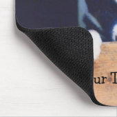 Border Collie Puppy Dog Mousepad (Ecke)