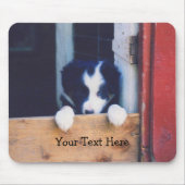 Border Collie Puppy Dog Mousepad (Vorne)