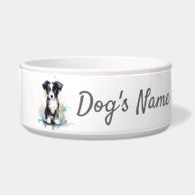 Border Collie Puppy Keramik Bowl