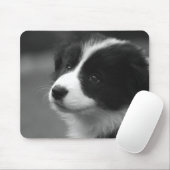 Border Collie Puppy Mousepad (Mit Mouse)