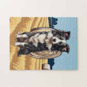 Border Collie Puzzle (Horizontal)
