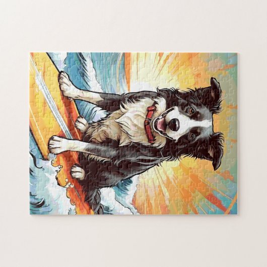 Border Collie Puzzle (Horizontal)