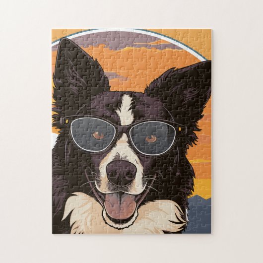 Border Collie Puzzle (Vertikal)