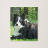 Border-Collie Puzzle (Vertikal)
