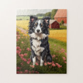 Border Collie Puzzle (Vertikal)