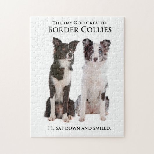 Border-Collie-Puzzlespiel Puzzle (Vertikal)