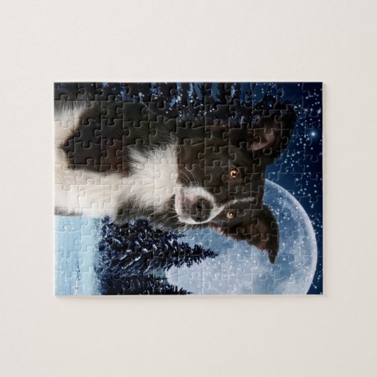 Border-Collie-Puzzlespiel Puzzle (Horizontal)