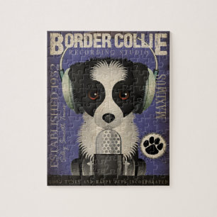 Border-Collie-Puzzlespiele Puzzle