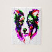 Border-Collie-Puzzlespiele Puzzle (Vertikal)